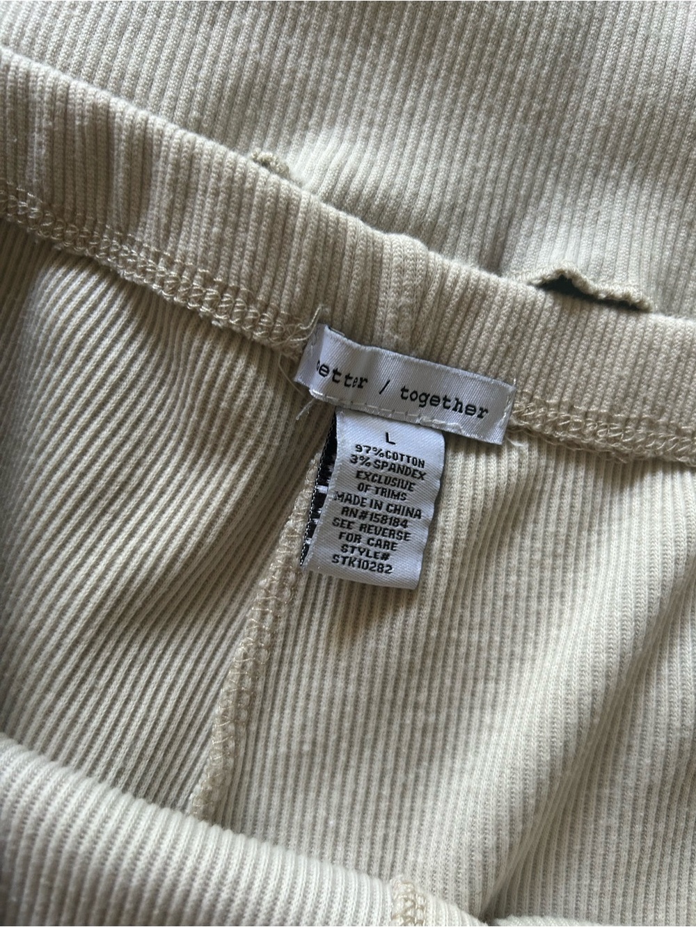 Better Together 2-Piece Ribbed Matching Set - Picture 2 of 3